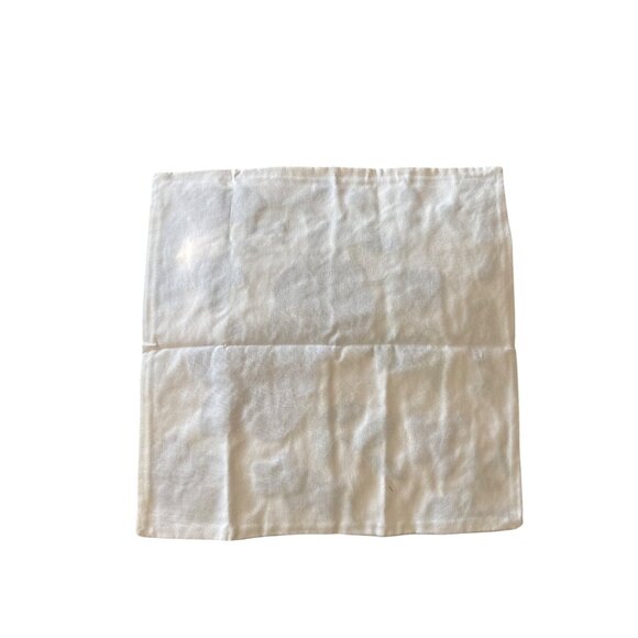 Grandma Purple Embroidered Flowers Throw Pillow Case - Picture 3 of 4